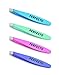 Mini Slant Tweezers - Perfecto Professional Stainless Steel Slant Tip Tweezer - The Best Precision Eyebrow Tweezers For Your Daily Beauty Routine! (Colors May Vary. Only One Tweezer is included)