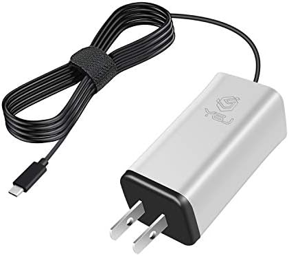 YGJ 65W USB C (Type C) Power Adapter Charger Replacement for MacBook Pro, Lenovo, ASUS, Acer, Dell, Huawei, HP and Other Laptops or Phones with USB C Port