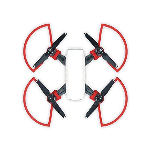 Lamshaw Quick Release Propeller Guards for DJI Spark - Easy Snap On And Off Prop Guards