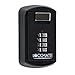 Key Lock Box /4 Digit Security Combination Passcode For Front Door Master Key - Set Includes Wall Mount Installation Kit & Weatherproof Cover (Perfect for Contractors, Realtors, and Rental Properties)