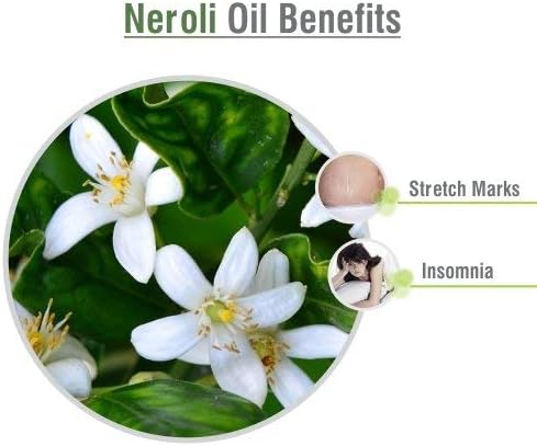 Neroli Essential Oil 100% Pure & Natural - Undiluted Uncut Cold Pressed Aromatherapy Premium Oil - Therapeutic Grade - 50 ML - Image 4