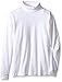 French Toast Little Girls' Long Sleeve Turtleneck, White, 5