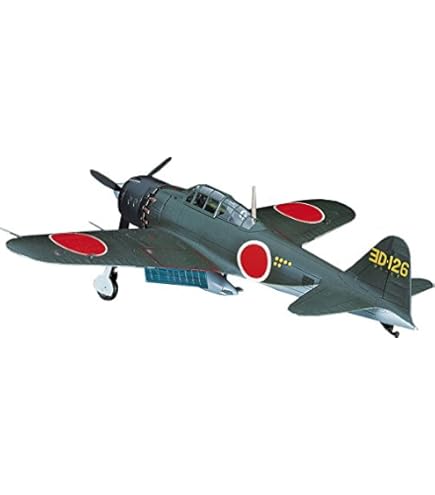 Amazon.com: Hasegawa 09072 1/48 A6M5 Zero Fighter Type 52 Zeke