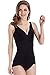 Women's Firm Compression Bodysuit Wear Your Own Bra Shapewear Black Large
