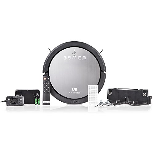 CleanMate CM3 Robot Vacuum Cleaner Robotic Vacuum Cleaners for Carpet and Hardwood Floors