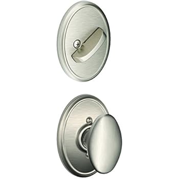 schlage lock decorative company interior wakefield deadbolt siena knob nickel cylinder satin pack single half rose