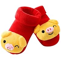 MINKOU Children Socks,Baby Infant Cartoon Printing Piglet Antislip Socks