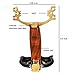 ZQQ Hunting Slingshot,Heavy Duty Wrist Rocket Slingshot Sling Shot for Adult Outdoor Catapult Slingshot with 2 Rubber Bands 100
