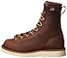 Danner 8” Bull Run Work Boots for Men - Durable, Lightweight Full-Grain Leather with Non Slip Wedge Outsole & 3-Density Cushion Footbed, EH Resistant