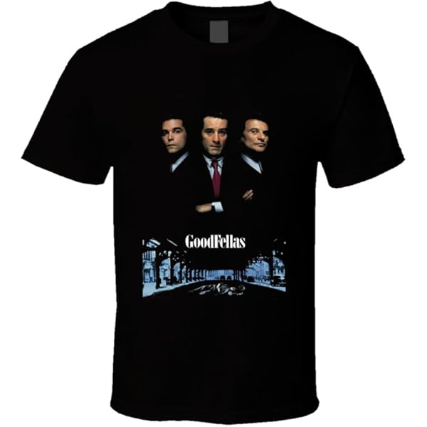 Bioworld Goodfellas Henry Hill Poster Black Tee Shirt-S | Amazon.com