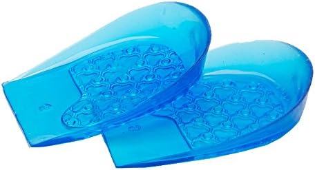 BOCAN Heel Cups - Best Shoe Inserts for Heel Spurs - Massaging Cushions Provide Foot Relief - Arch Support &amp; Relieving Sore Plantar Fascia Pain - Shock Absorbing for Running (L size)