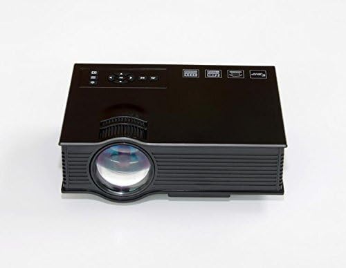 Myogots Video Projectors,Multi-media Mini 800 Lumens Portable LED Projection Micro Home Theater Projector (Black)