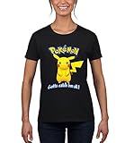 Pokemon Go Pikachu Women's Fashion T-Shirt