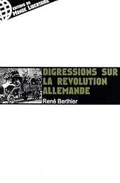 Sur la révolution allemande, 1918-1923