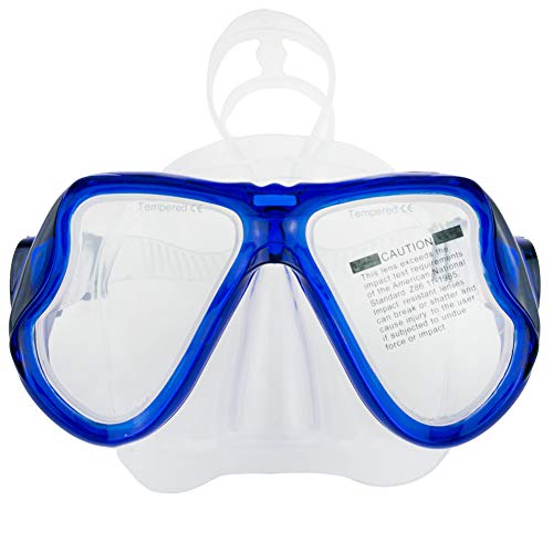 image for WACOOL Snorkeling Package Set for Adults, Anti-Fog Coated Glass Diving