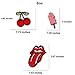 12 Pcs Iron On Embroidered Motif Applique Glitter Sequin Decoration Patches DIY Sew on Patch for Jeans, clothing (Style-003)