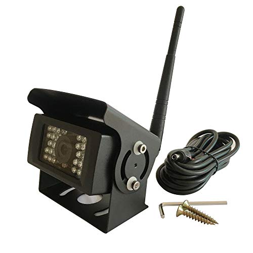 Draadloos Wifi Auto achteruitrijcamerasysteem, 36v tot 12v IP69 Waterdicht Super Nachtzicht 28 IRs-lichten met back… - Afbeelding 6