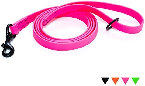 [WATERPROOF] Professional Dog Leash - Thick Soft Grip, Strong 6ft. Leash, Perfect For Outdoors &amp; Dog Training (Small, Medium, Large &amp; XL Dogs) 25-200lbs Dogs.