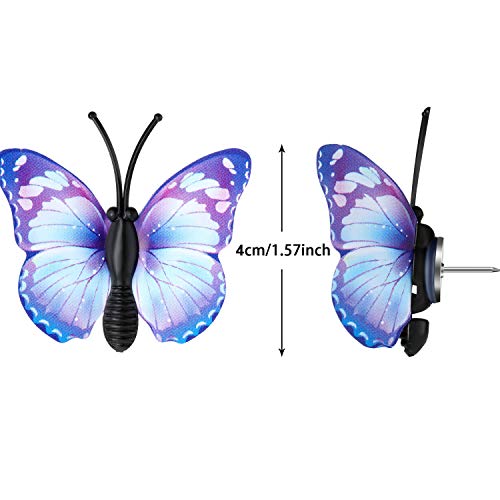 100 Butterfly Push Pins - Colorful Thumb Tacks For Bulletin Boards & Photo Walls