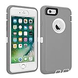 CAFEWICH iPhone 6/6S Case Heavy Duty Shockproof