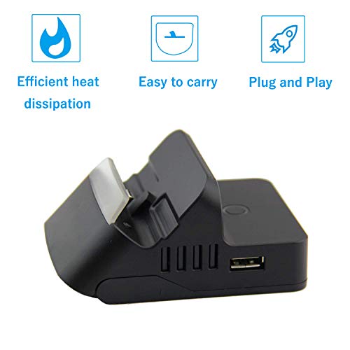 Compatible for Nintendo Switch Dock/Stand With Heat Dissipation Durable Replacement Charging Dock for Nintendo Switch ,Portable Charge TV Dock with 3 USB ports,1 HDMI 1080P