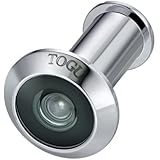 Togu TG1612-3016NG-PH Brass UL Listed 220-degree Door Viewer for 1-3/8" to 2-1/6" Doors, Polished Chrome Finish