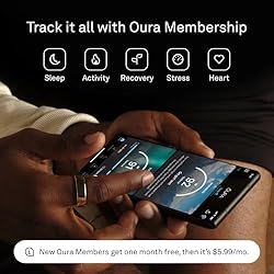Oura Ring Gen3 Horizon - Gold - Size 12 - Smart