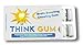 Think Gum Caffeinated Brain-Boosting Chewing Gum, The Original Nootropic Energy Gum / Concentration and Memory Supplement (12-Pack)