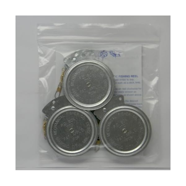 3-Mechanical-Fishers-Yo-Yo-Fishing-Reels-Package-of-3-Reels-Yoyo-Fish-Trap-FLAT-TRIGGER-MODEL