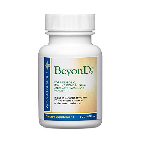 Dr. Whitaker BeyonD3 Vitamin D3 Supplement 5,000 IU Plus Boron