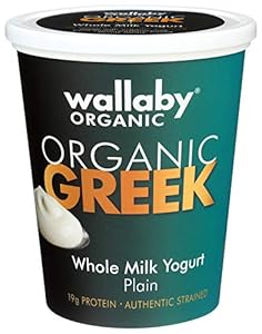 Image of Wallaby Organic, Whole Milk Greek Yogurt, Plain, 32 oz