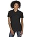Gildan Ladies DryBlend 6-Ounce Double Pique Sport Shirt. 72800L XL Black