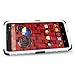 MAXX Case, iThrough Stand Function Dual-layer TPU & Plastic Protection Cover Carrying Case for Motorola Droid MAXX XT1080M (White-)
