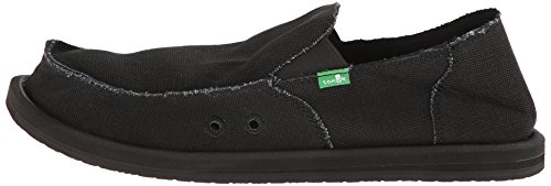 Sanuk Vagabond Sidewalk Surfer Blackout 14 D (M)