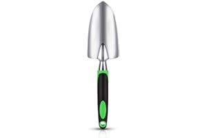 Kynup Garden Tools, Pitchforks, Garden Tools, Weeder Aluminum with Soft Rubberized Non-Slip Handle, Durable Garden Hand Tools Garden Gifts for Men Women