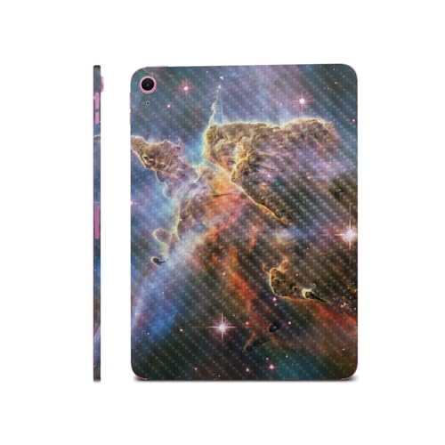 Carbon Fiber iPad Skin Compatible with Apple iPad A16 11 Gen (2025) - Golden Ne…