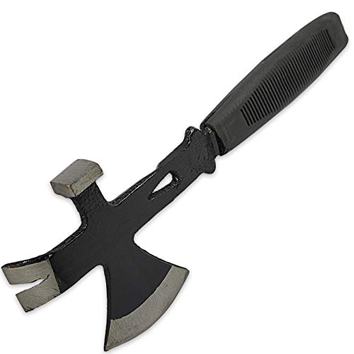 Multifunction Camping Survival Throwing Hatchet Axe Crowbar Pry