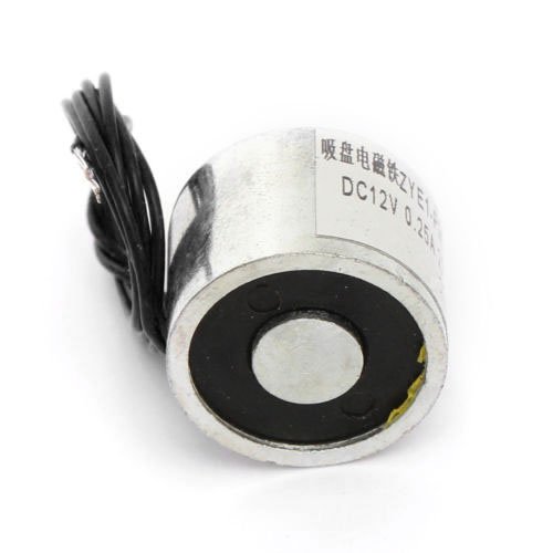 Electromagnet - TOOGOO(R) P25/20 5KG 12V DC Sucked Type Electric Lift Lifting Holding Magnet Electromagnet Solenoid