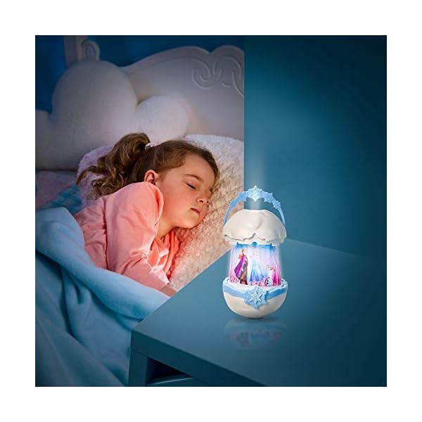 Frozen Disney Kids Pop Up Lantern Night Light and Torch By GoGlow, White