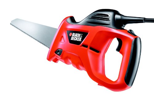 Black+Decker 400W Universal-Säbelsäge KS880EC (zum Sägen von Holz, Metall oder Kunststoff, inkl. Holzsägeblatt (239mm)) – Bild 3
