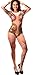 The victory of cupid Womens Flesh-Colored Body Painting Siamese Tight Stockings Tights Bodystocking