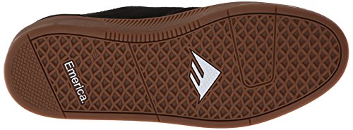 Emerica Men's The Romero Laced Skateboarding Shoe,Black/Gum,9.5 M US