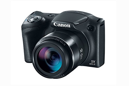 Canon-PowerShot-SX420-IS-w-42x-Optical-Zoom-and-Built-In-Wi-Fi-with-32GB-High-Speed-Memory-Card-Deluxe-Camera-Case-Flexible-Spider-Tripod-DigitalAndMore-Starter-Kit-Deluxe-Accessory-Bundle