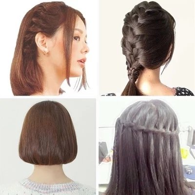 usongs Hair styling Hair styling kit Variety curlers pull hair pins lovely hair braider student personality
