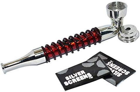 SNVIN Exclusive Design Creative Pipe Portable Pipe (with Lid) (red)