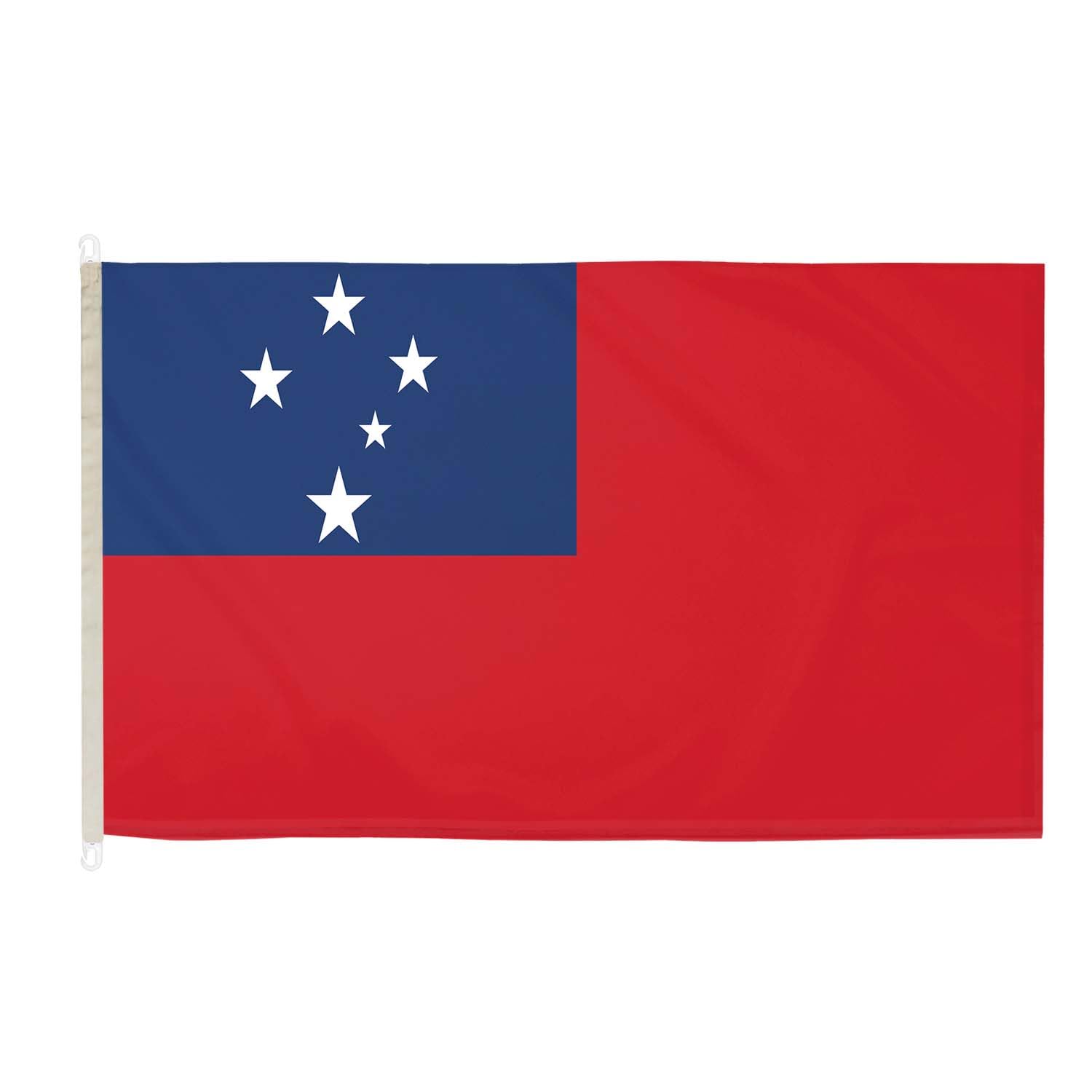 Samoa (Western) DuraFlag with Clips 5ft x 3ft Premium Quality Flag 150cm x 90cm — image 1
