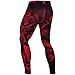 Venum Gladiator 3.0 Spats - M, Black/Red, Medium