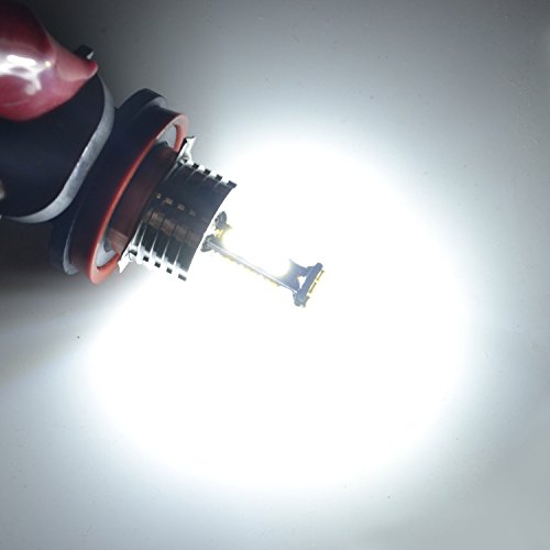 image for Alla Lighting 2000 Lumens H8 H16 H11 LED Bulbs High Power 3020 30-SMD 