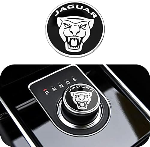 LDYFC Sport Style Panel Frame Cover Trim Accessories Gear Shift Knob Cover Trim Compatible for Jaguar XF XE XJ F-Pace(Black): Home Improvement