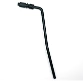 harpfeas 6mm Double Tremolo Arm, Tremolo Bar, Whammy Bar for Floyd Rose Tremolo System, Electric Guitar Replacement (Black)